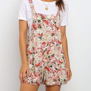 Petal and Pup floral romper